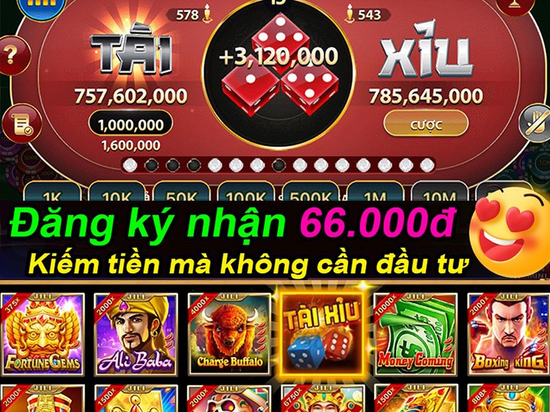 Bàn chơi Sic Bo